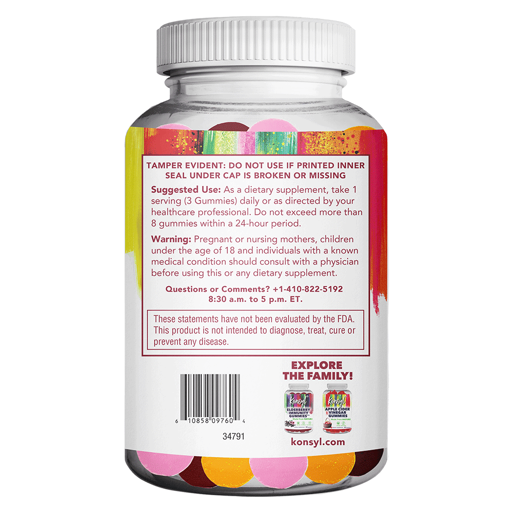 Konsyl Daily Fiber Gummies