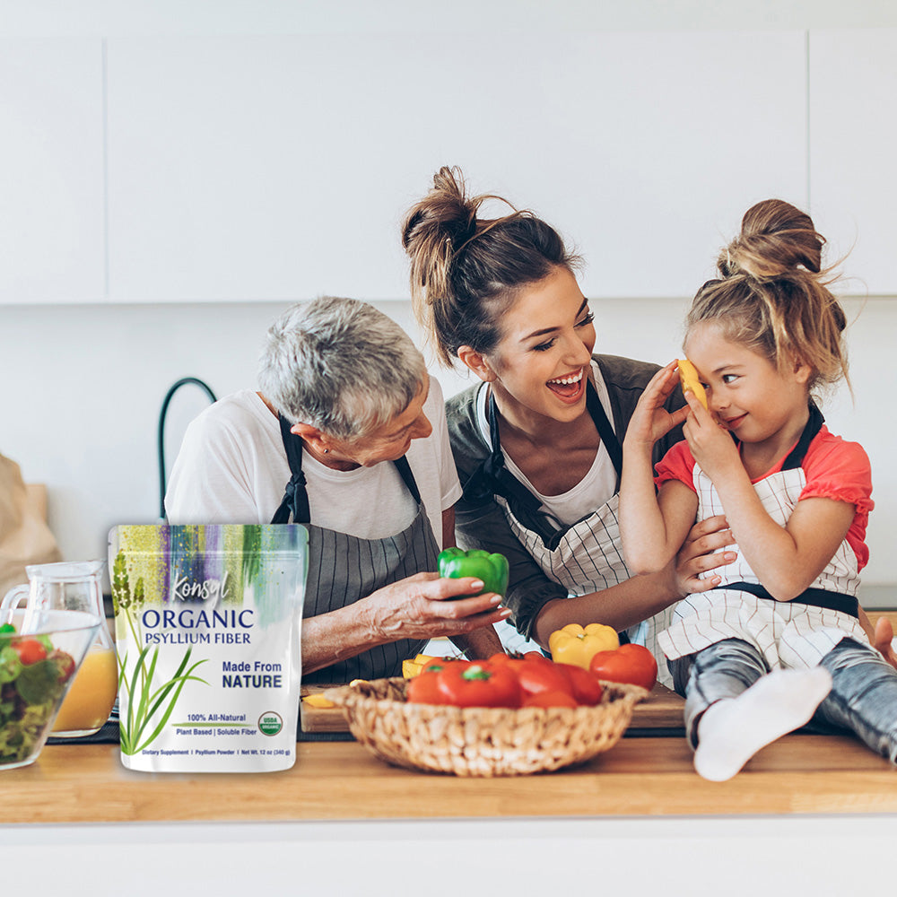 Konsyl Organic Psyllium Fiber
